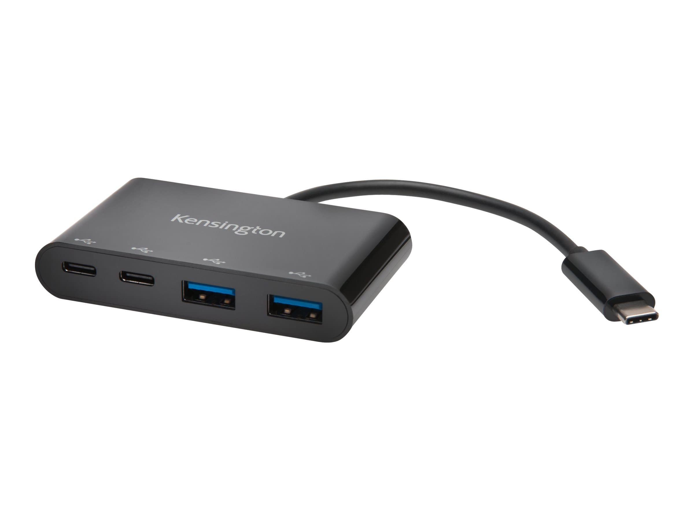 Kensington CH1000 USB-C 4-Port Hub – Hub – 2 x USB 3.1 Gen 1 + 2 x USB-C – sobremesa