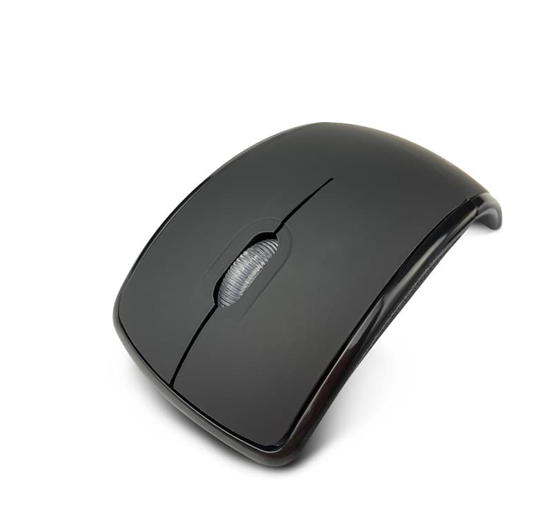 Klip Xtreme Lightflex KMW-375 – Ratón – ergonómico – óptico – 3 botones – inalámbrico – 2.4 GHz – receptor inalámbrico USB – negro