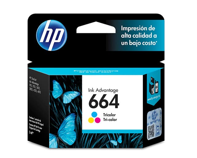 HP – Ink cartridge – Tricolor – 664