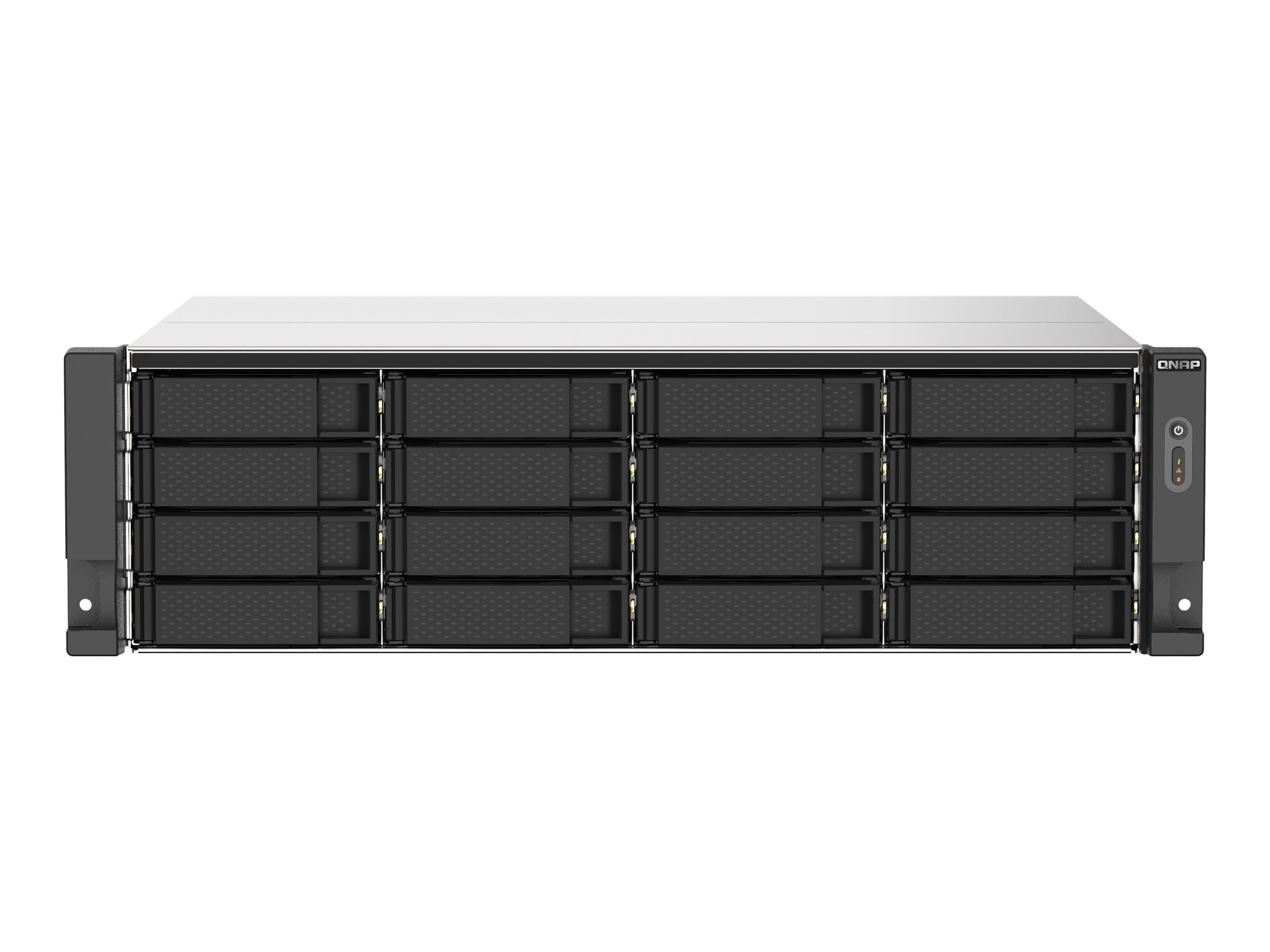 QNAP TS-1673AU-RP – Servidor NAS – 16 compartimentos – montaje en bastidor – SATA 6Gb/s – RAID 0, 1, 5, 6, 10, JBOD, 5 Hot Spare, intercambio en caliente 6, 10 repuesto rápido – RA