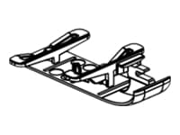 Wiremold Legrand DLP Trunking Base Cover Joint – Junta de la tapa de la base del portacables