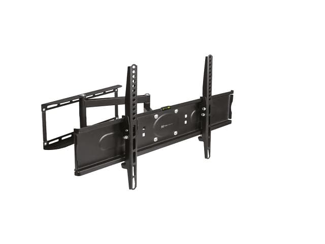 Klip Xtreme KPM-885 – Kit de montaje (placa de contacto, abrazadera de interfaz, brazo articulado doble) para LCD / panel de plasma – acero con pintura electrolítica – negro – tama