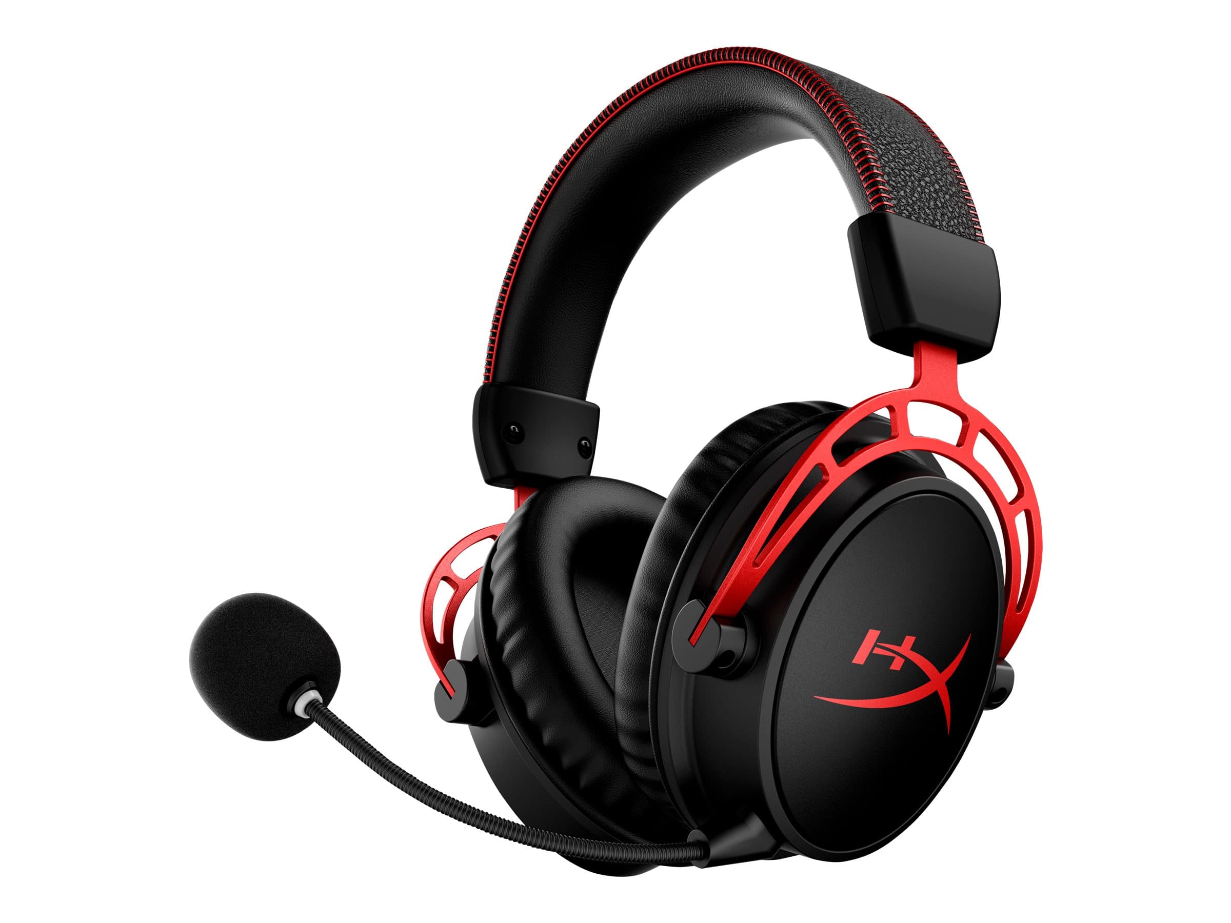 HyperX Cloud Alpha – Auricular – tamaño completo – 2,4 GHz – inalámbrico – negro, rojo – para Laptop 14, 15, 17; OMEN 15, 16; Pavilion Plus Laptop 14; Pavilion x360 Laptop; Pro 290