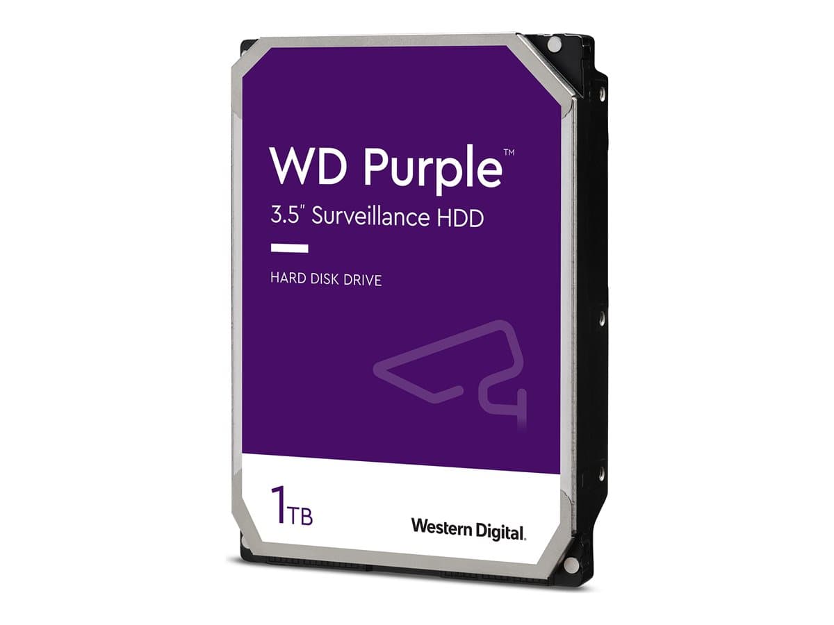 WD Purple WD11PURZ – Disco duro – 1 TB – interno – 3.5″ – SATA 6Gb/s – búfer: 64 MB