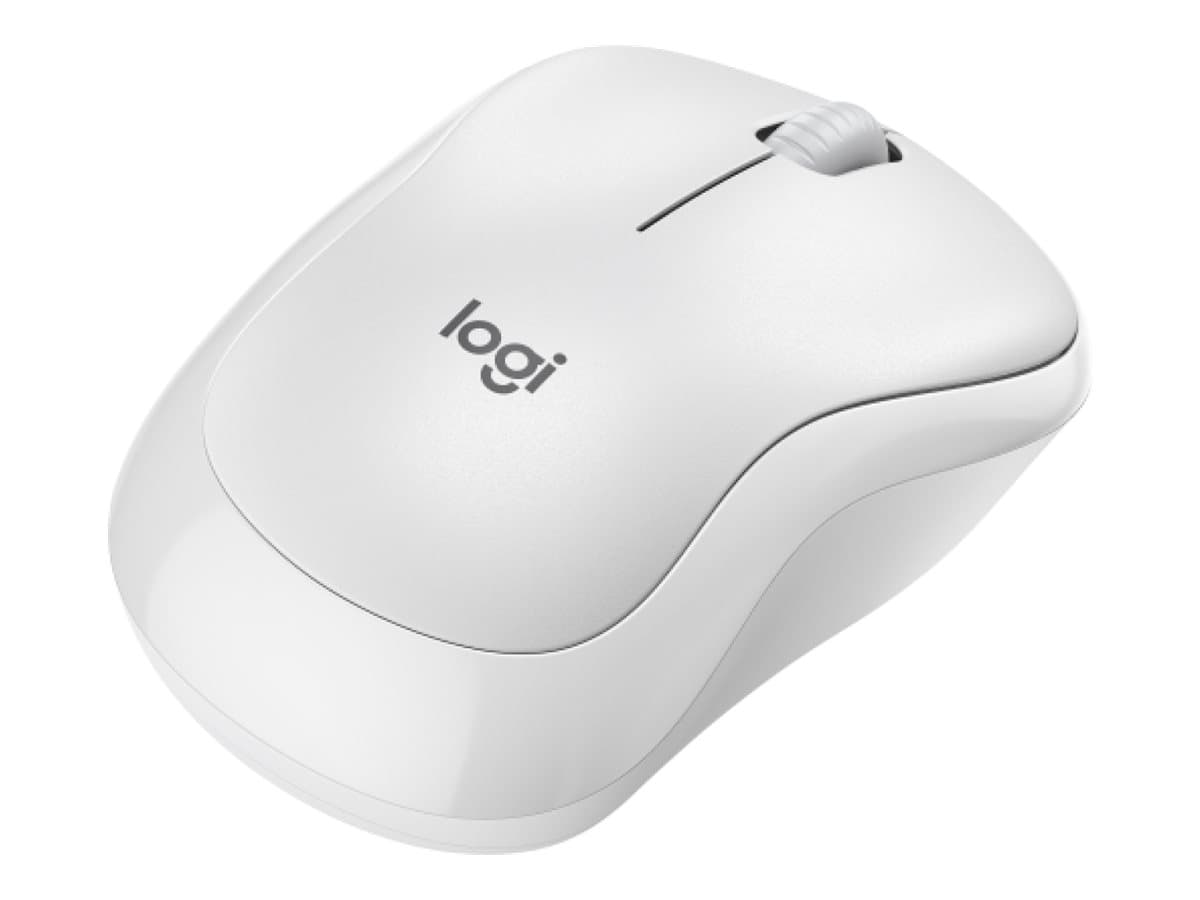Logitech M240 Silent Bluetooth Mouse, Compact, Portable, Smooth Tracking, Off-white – Ratón – 3 botones – inalámbrico – Bluetooth – blanco hueso
