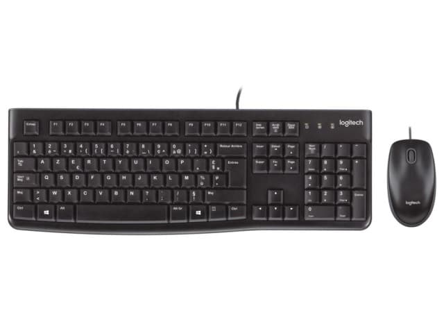 Logitech Desktop MK120 – Juego de teclado y ratón – USB