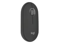 Logitech Pebble Mouse 2 M350s – Ratón – óptico – 3 botones – inalámbrico – Bluetooth – grafito