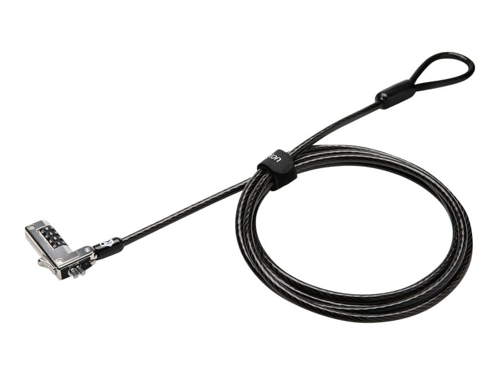 Kensington Slim NanoSaver Combination Laptop Lock – Bloqueo de cable de seguridad – 1.8 m