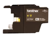 Brother LC75Y – Alto rendimiento – amarillo – original – cartucho de tinta – para Brother MFC-J280, J425, J430, J435, J5910, J625, J6510, J6710, J6910, J825, J835