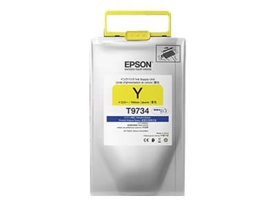 Epson T9734 – Gran capacidad – amarillo – original – blíster con alarmas de RF/acústica – cartucho de tinta – para WorkForce Pro WF-C869R, WF-C869RD3TWFC, WF-C869RDTWF, WF-C869RDTW