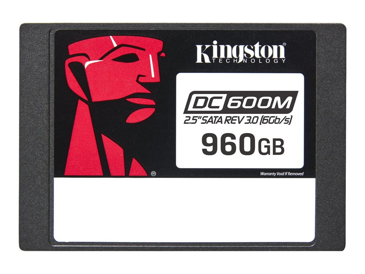 Kingston DC600M – SSD – Mixed Use – 960 GB – interno – 2.5″ – SATA 6Gb/s