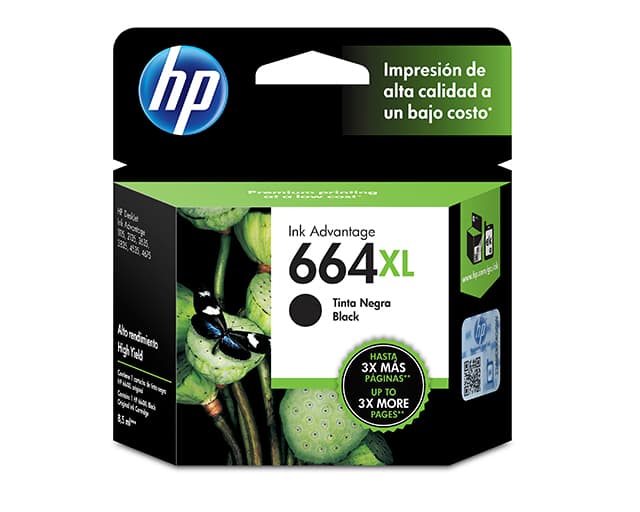 HP – Ink cartridge – Black – 664XL