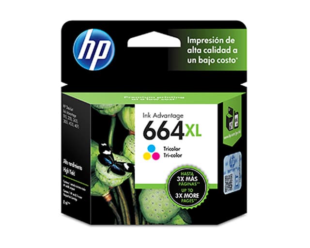 HP – Ink cartridge – Tricolor – 664XL