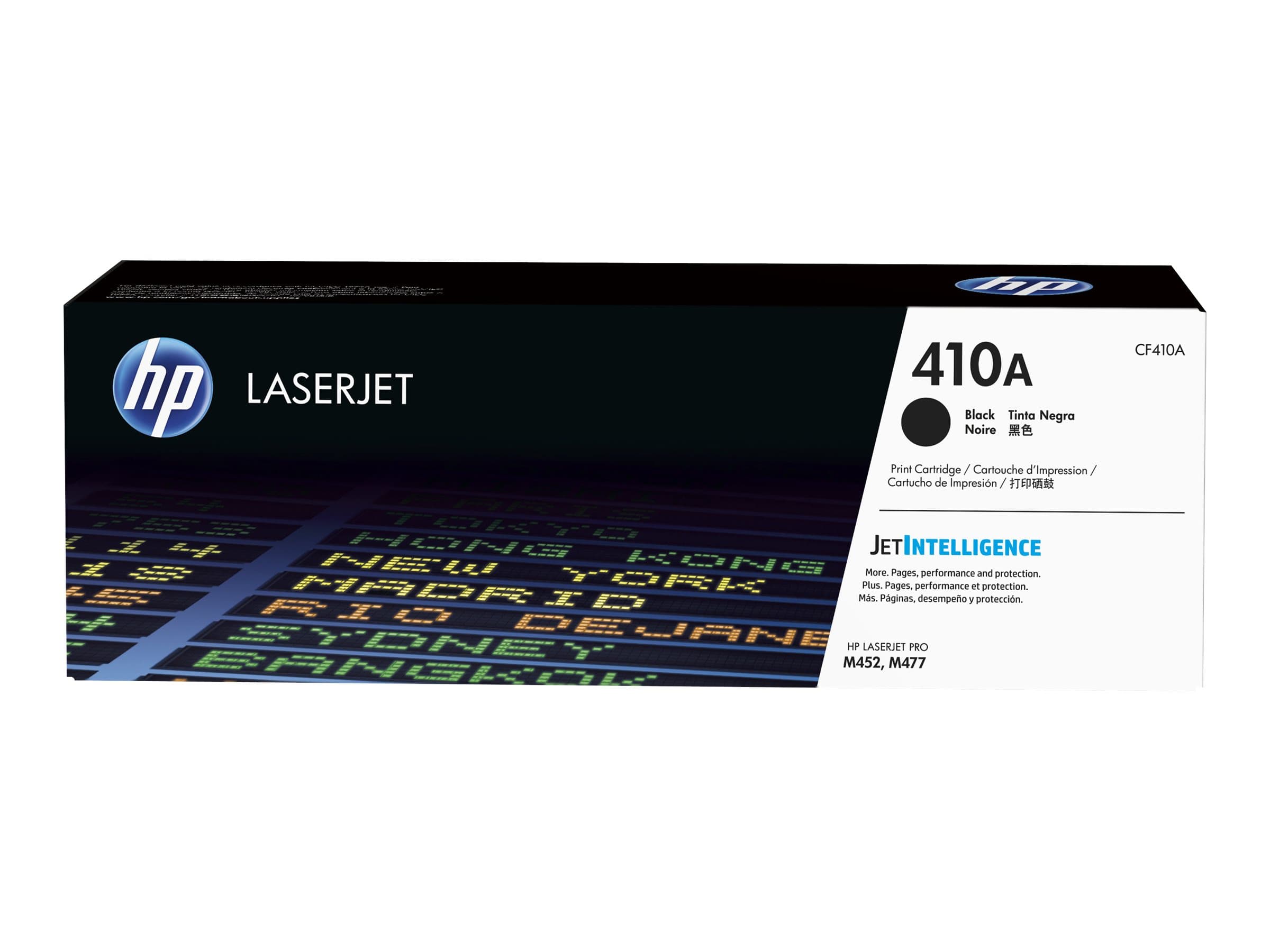 HP 410A – Negro – original – LaserJet – cartucho de tóner (CF410A) – para Color LaserJet Pro M452, MFP M377, MFP M477